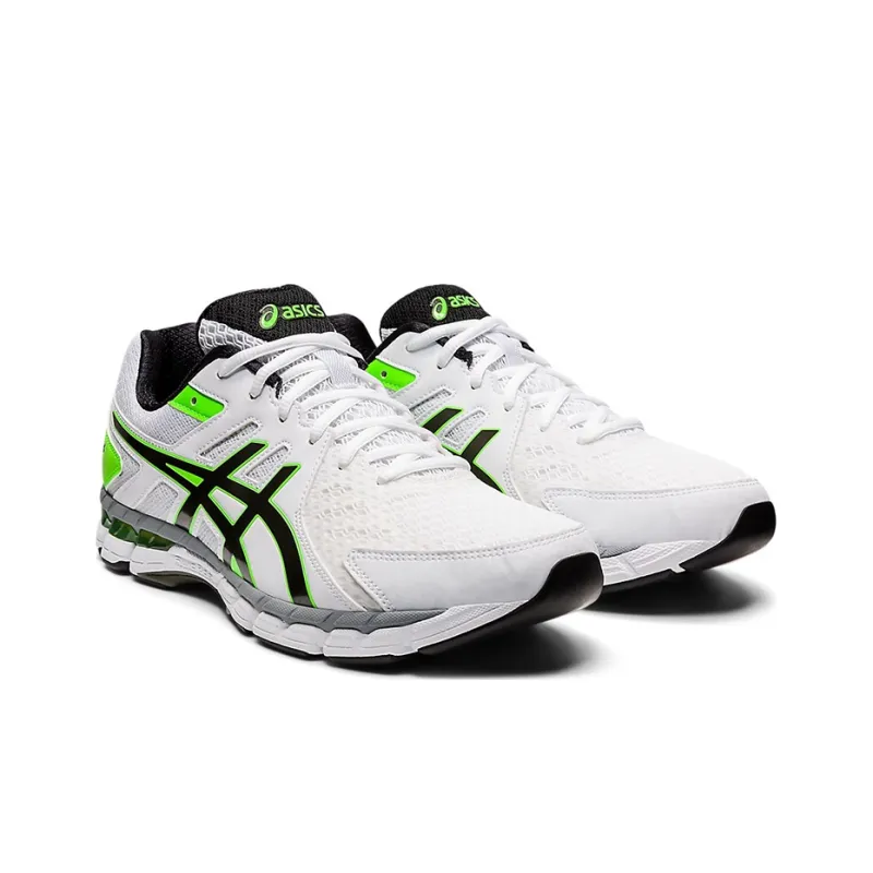 Asics Gel-Rink Scorcher 4 Anti-Slip Wear-Resistant Low-Top Running Shoes Men's White Black Green-2