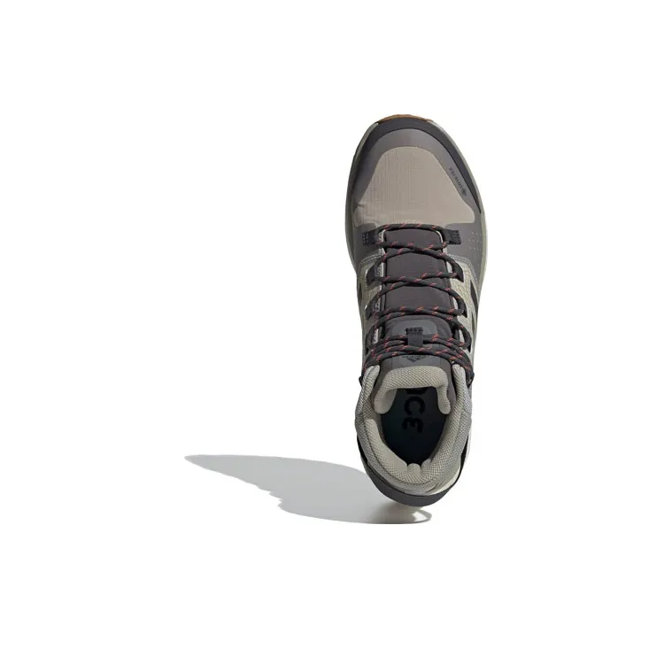 Adidas Terrex Folgian Hiker Mid Gore Tex 'Grey White'-4