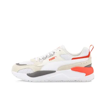 PUMA X RAY Casual Shoes Unisex Low Top White/Orange
