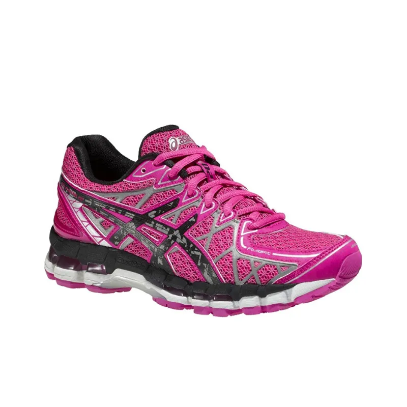 Asics Gel-Kayano20 Lightweight And Wear-resistant Low-Top Running Shoes Women's Taro Purple-1