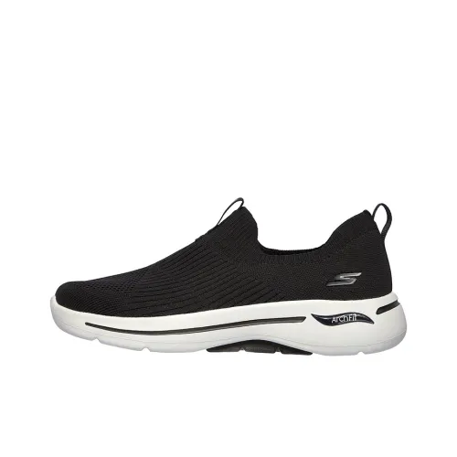 Skechers Go Walk Arch Fit Casual Shoes Women's Low-Top Black/White