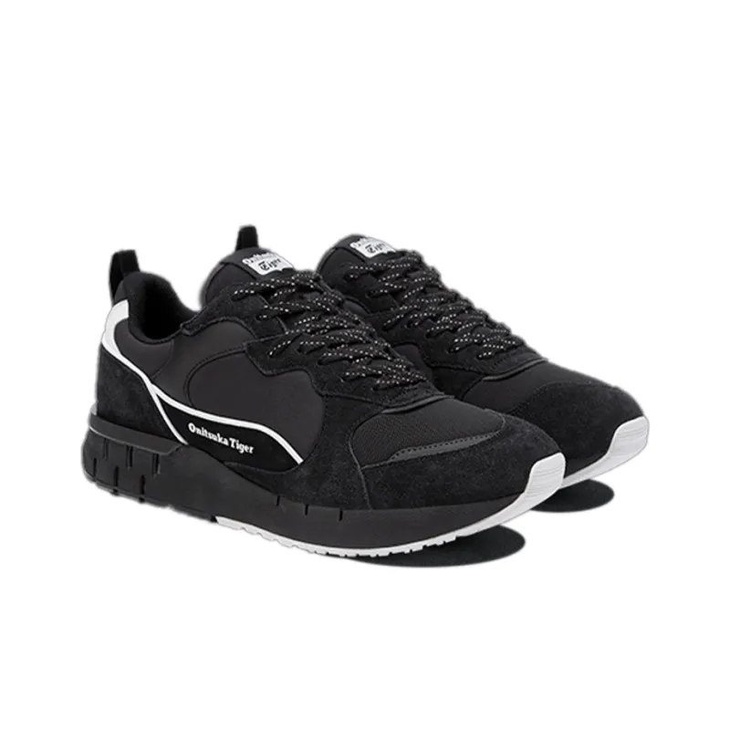 Onitsuka Tiger Bravon Shoes 'Black White'-2
