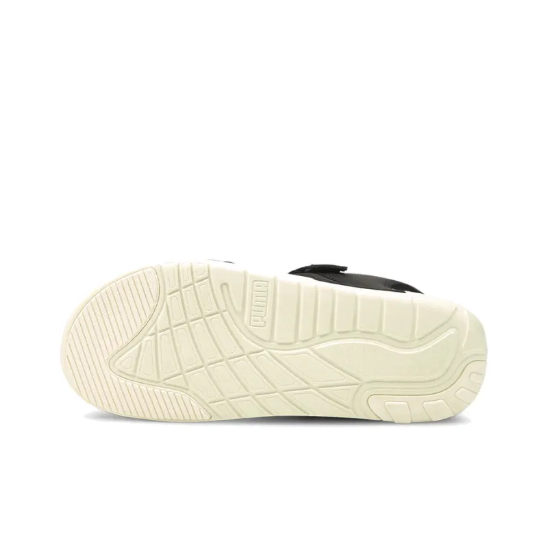 PUMA SoftRide Sandal 'Black Marshmallow'-4