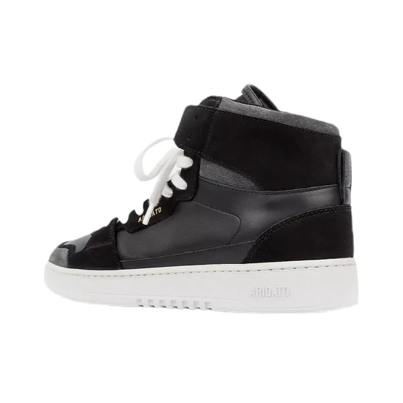 Axel Arigato Dice Hi Stylish Skateboarding Shoes Men's Black-3