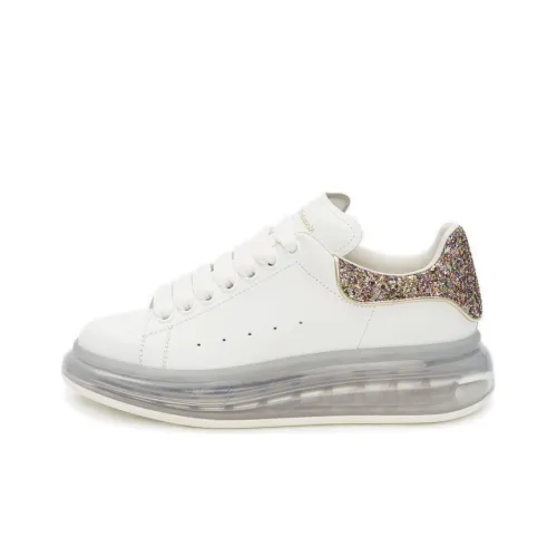 Alexander McQueen Oversized White Candy Glitter Women's