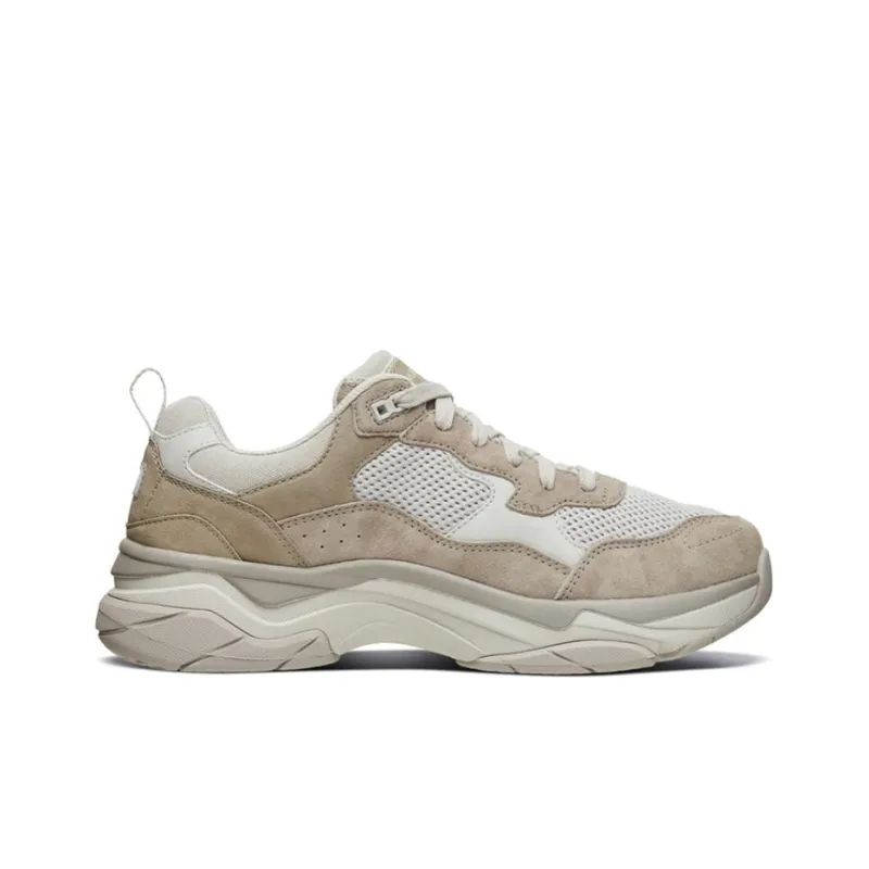 Skechers Staxed Running Shoes White/Brown-1