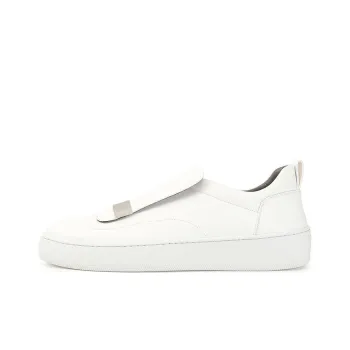 SERGIO ROSSI SR1 Addict Leather Sneakers