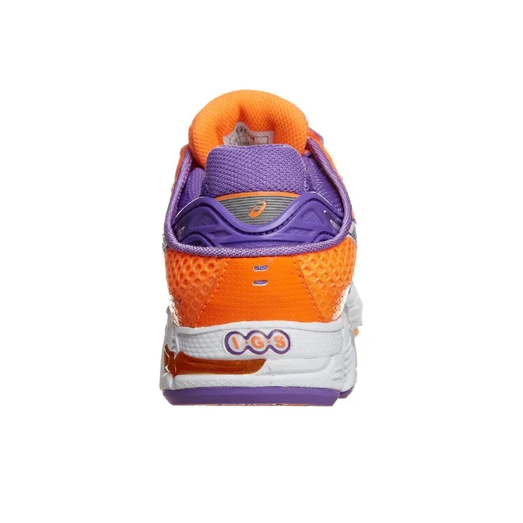 Asics Gel-DS Trainer 17 Anti-Slip And Wear-Resistant Breathable Low-Top Running Shoes Women's Taro Purple Orange-3