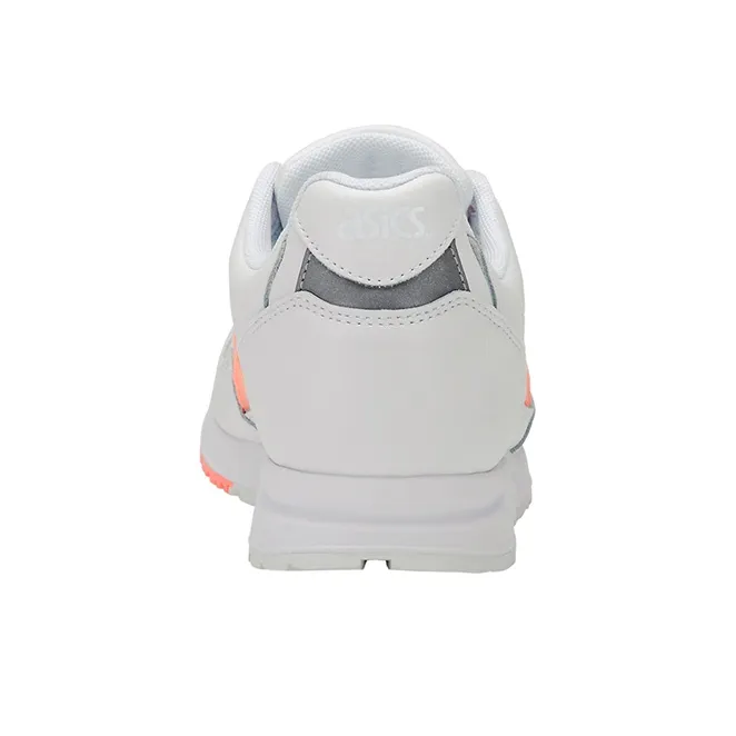 Asics Gel Saga Running Shoes Women's Low Top White/Orange-4
