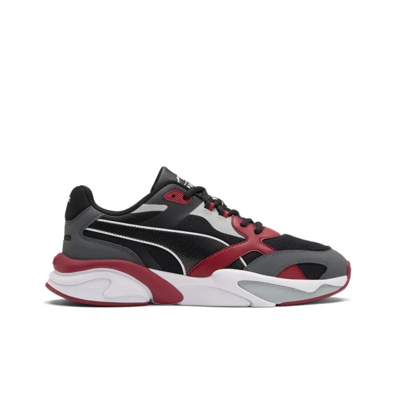PUMA X-Ray Millenium Wear-Resistant Low-Top Casual Shoes Unisex Black Red White-1