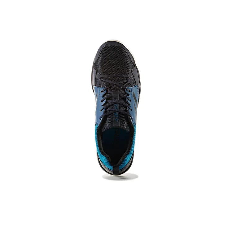 Adidas Terrex Tracerocker Wear-Resistant Low-Top Trekking Shoes Men's Blue Black-2