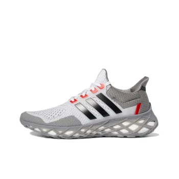 Adidas Ultra Boost Web Dna Grey Vivid Red