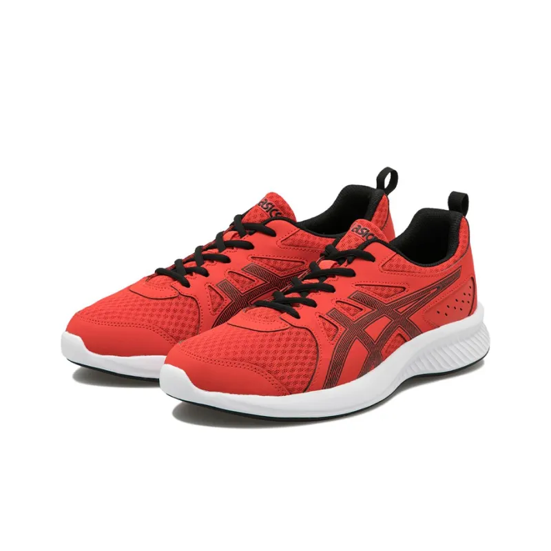 Asics Stormer Ls 2 Wear-Resistant Low-Top Running Shoes Men's Orange Red-2