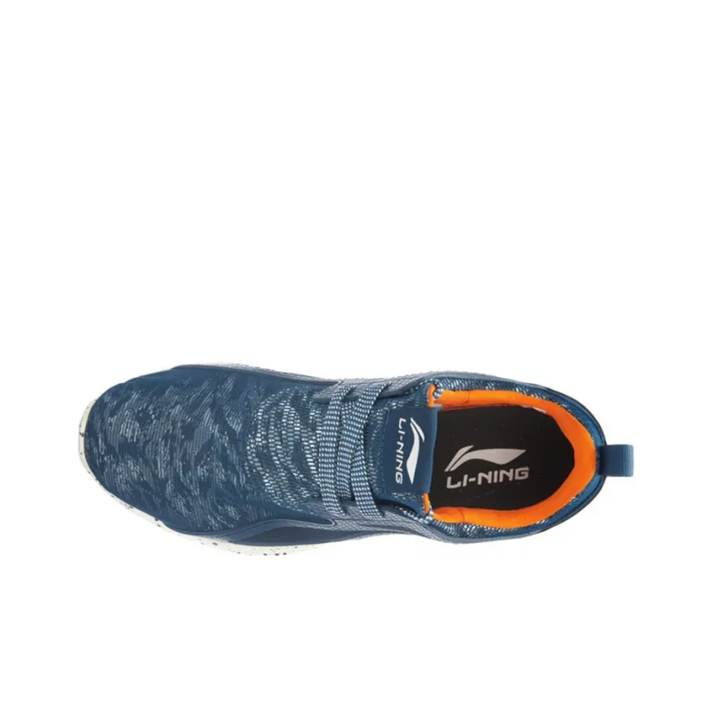 LiNing 3K Breathable Low-Top Running Shoes Men's Blue-3