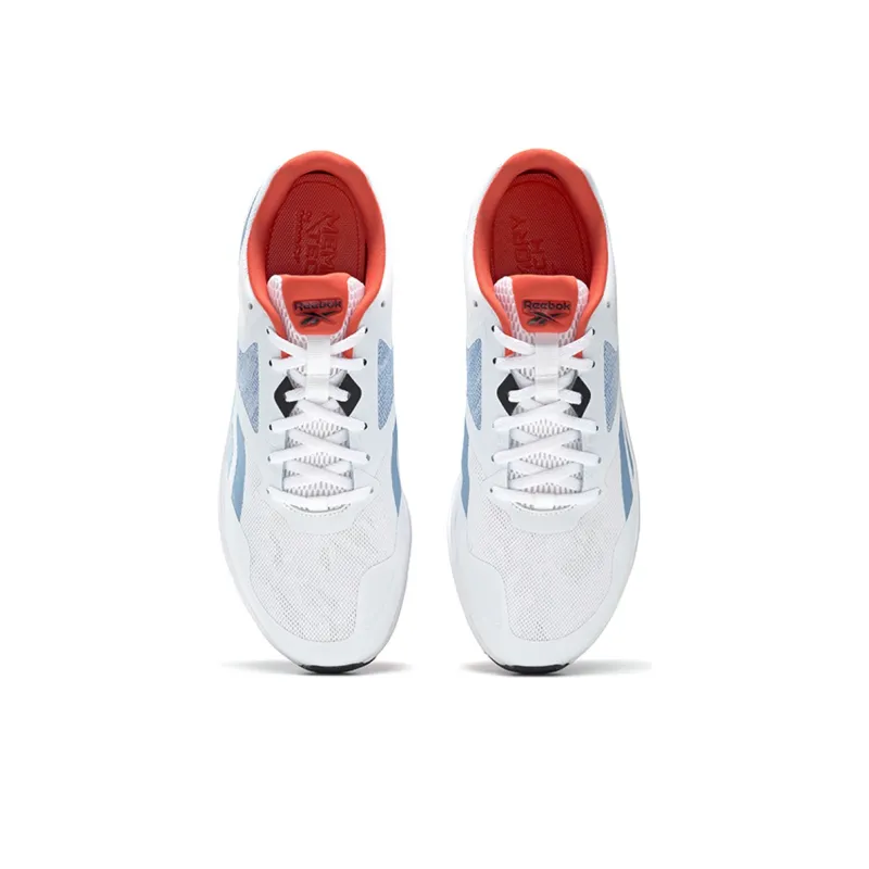 Reebok Runner 4.0 Abrasion Resistant Slip Resistant Low Top Running Shoes Men's White-4