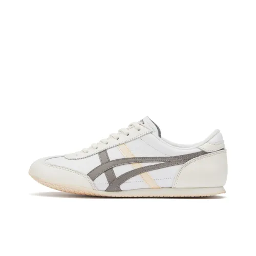 Onitsuka Tiger Machu Racer Casual Shoes Unisex Low-Top White/Gray/Pink