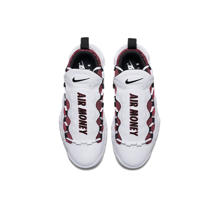 Air more money hotsell white black team red