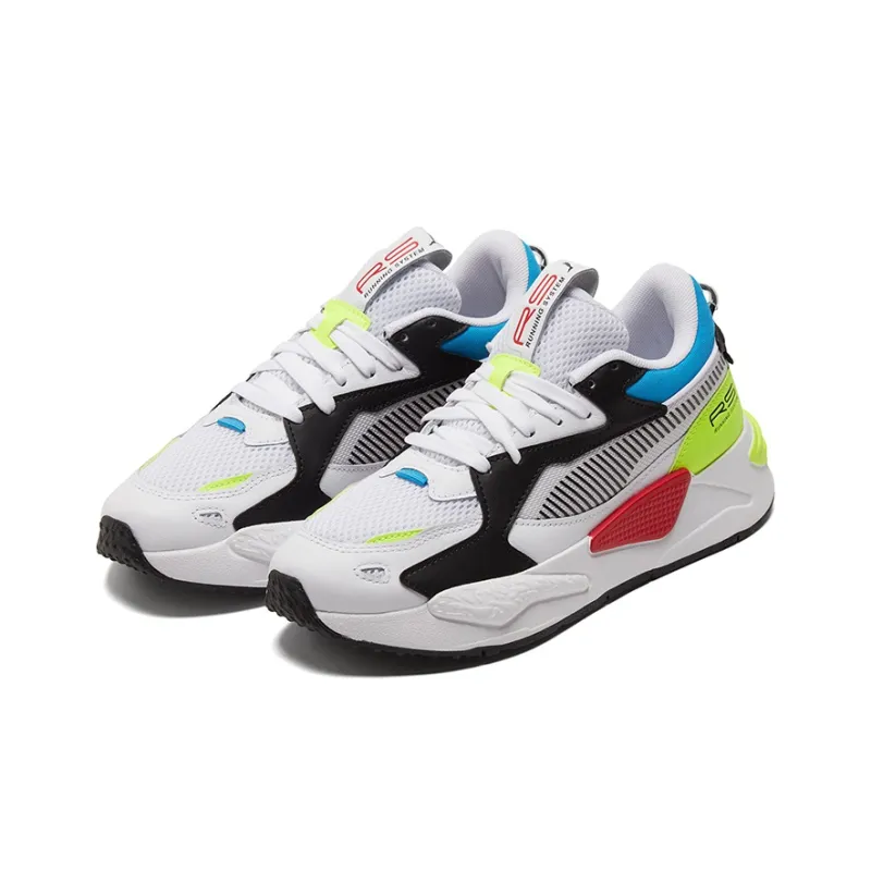PUMA Unisex Rs Z Core Sneakers White/Black/Yellow-2