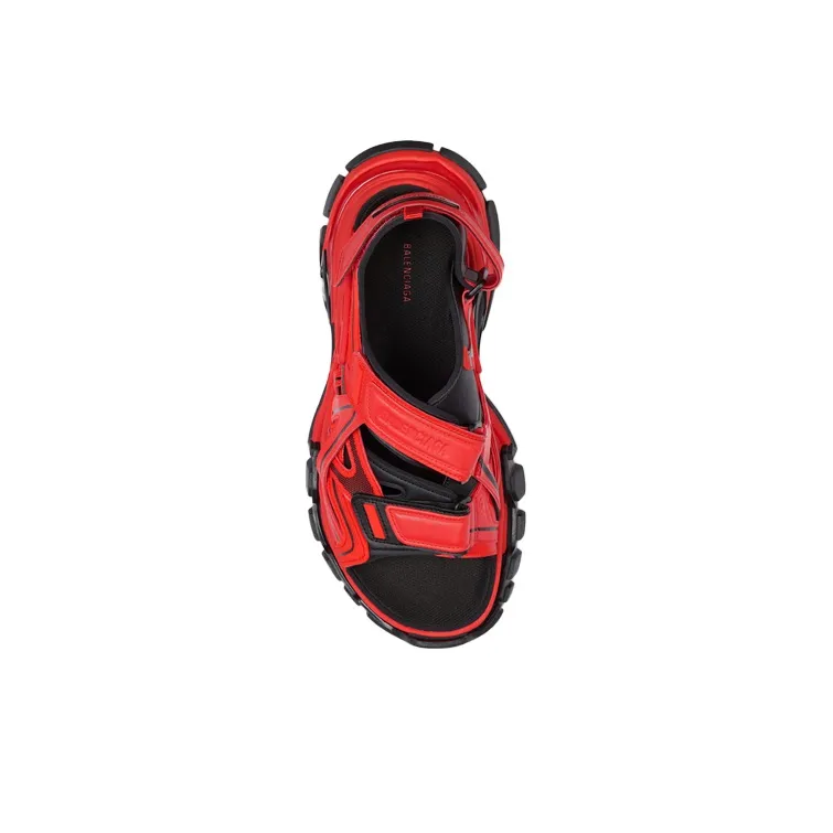 Balenciaga Track Sandal Red-5
