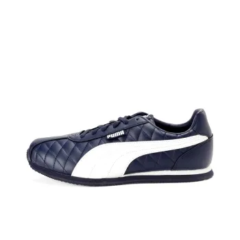 PUMA Corona Idp Durable Cushioning Low-Top Running Shoes Men's Blue White