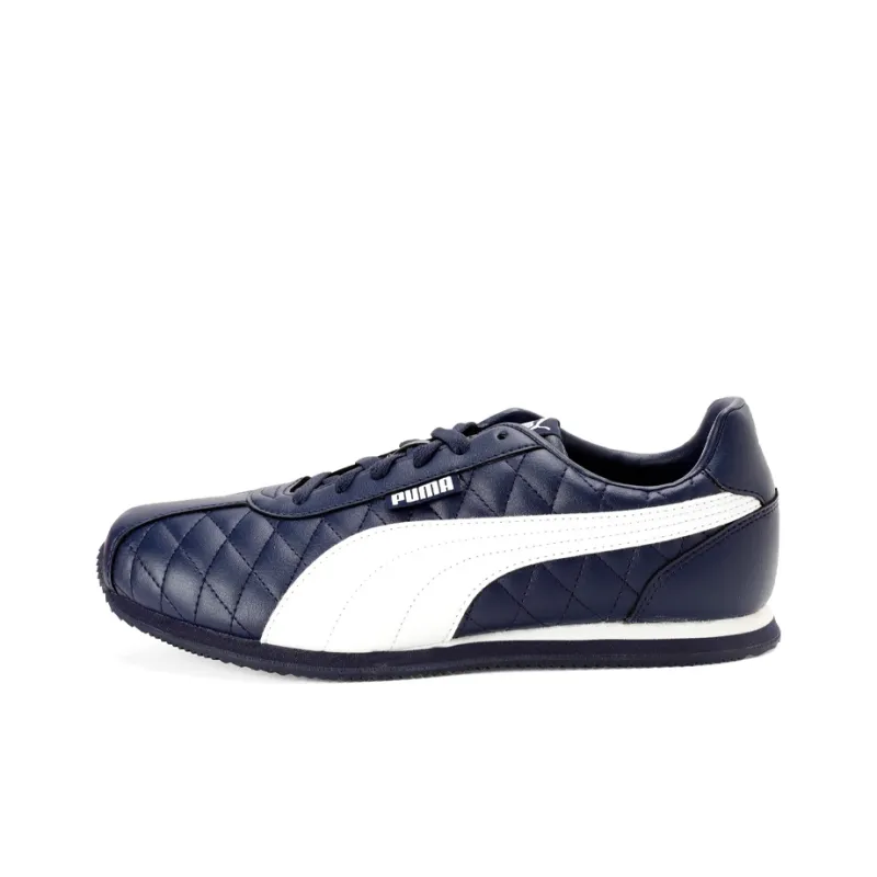 PUMA Corona Idp Durable Cushioning Low-Top Running Shoes Men's Blue White-0