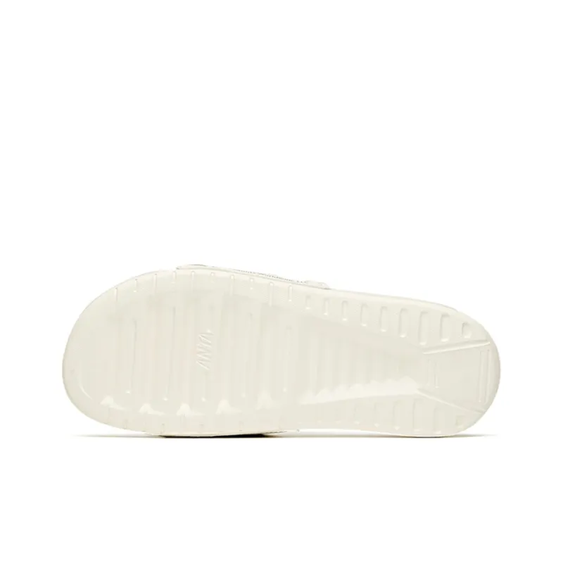 SNOOPY x Anta Life Collection Quiet Slide Slippers Men's White Blue-4