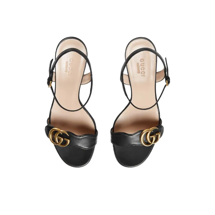 GUCCI Marmont 75mm Leather Sandals-3