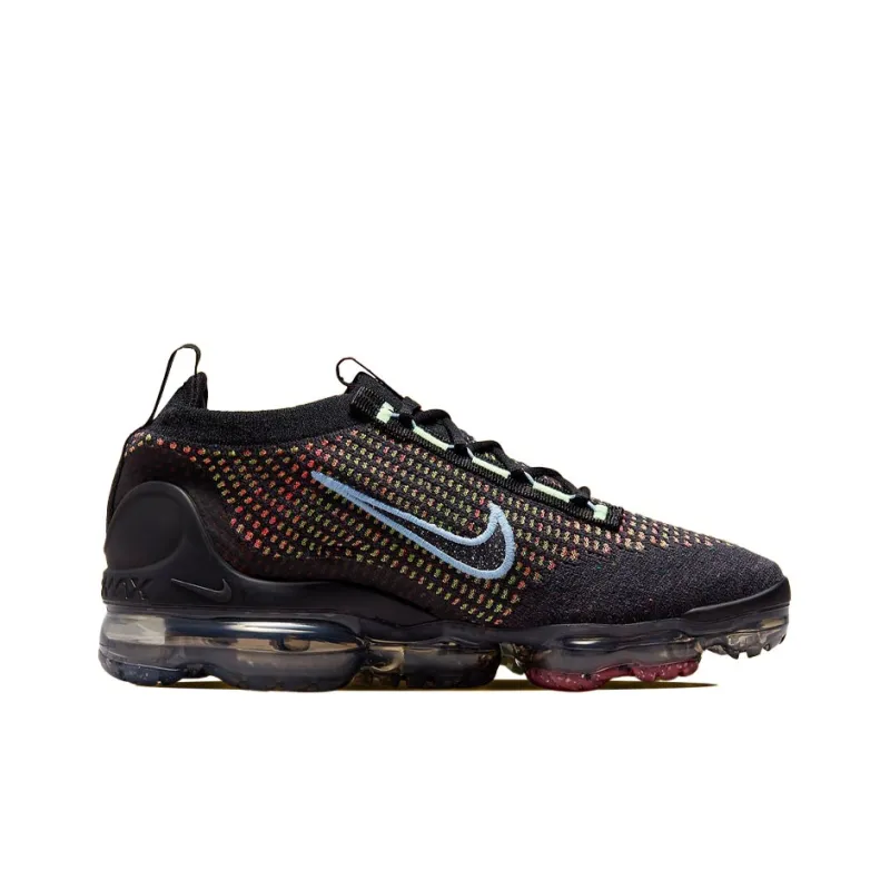 Nike VaporMax 2021 Running Shoes Men Low Top Black/Blue-1