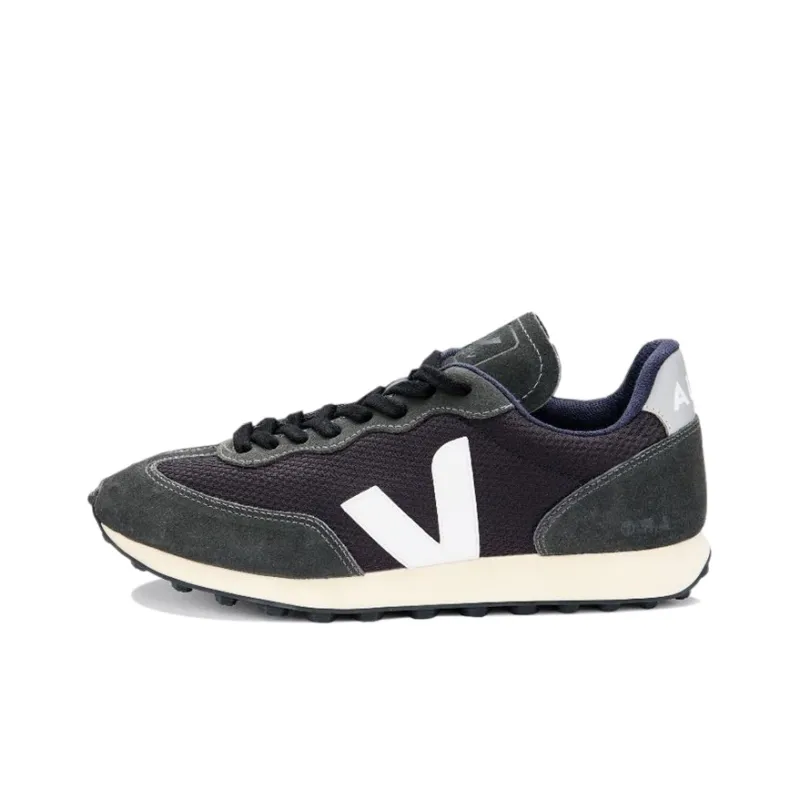VEJA Rio Branco Lace Up Sneakers 'Black'-0