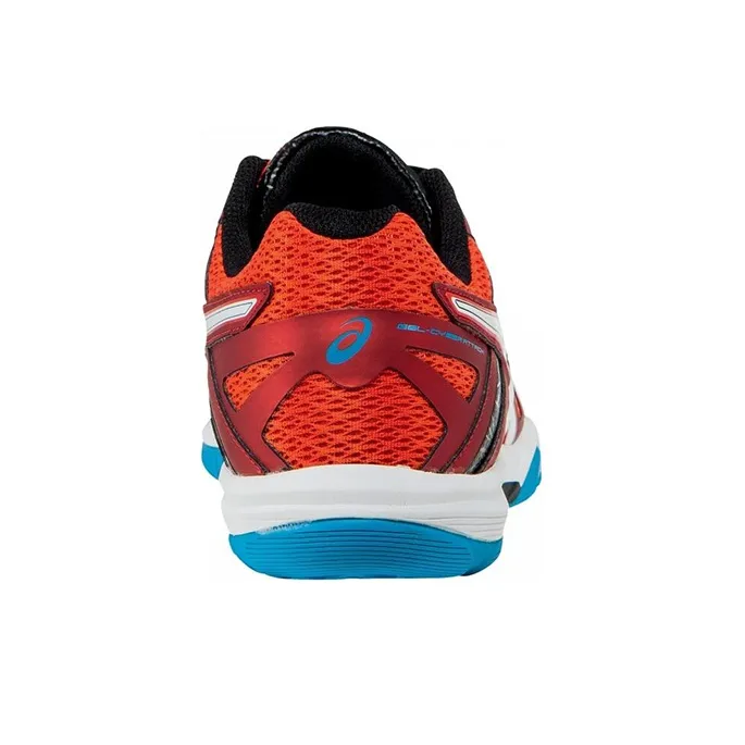 Asics Gel-Court Anti-Slip And Wear-Resistant Breathable Low-Top Running Shoes Men's Red Blue-2