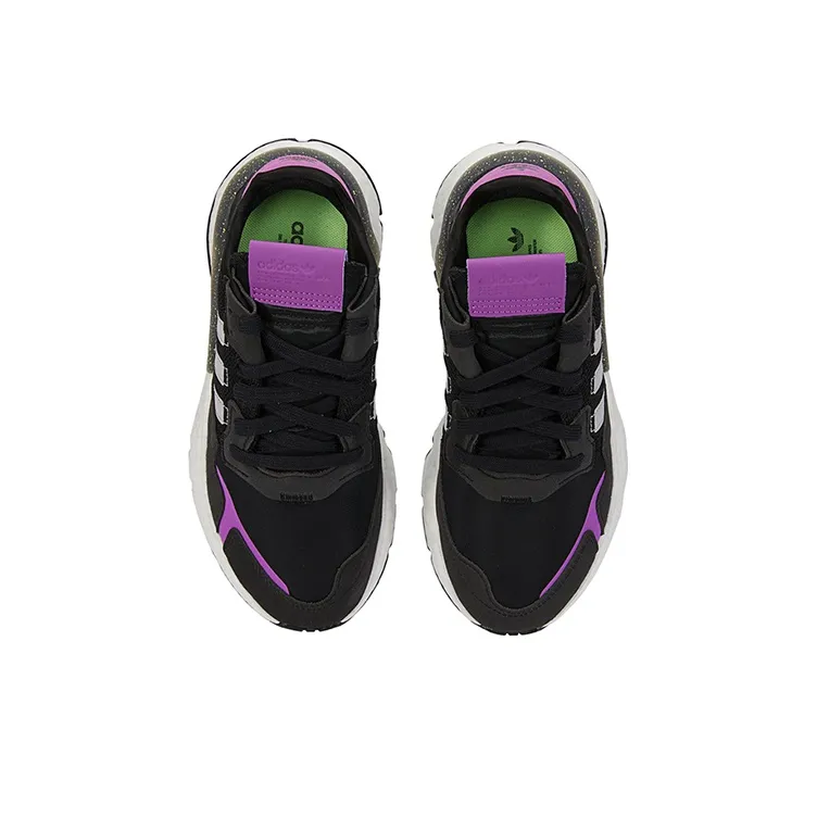 Adidas Originals Nite Jogger 'Black Purple' Women's-3