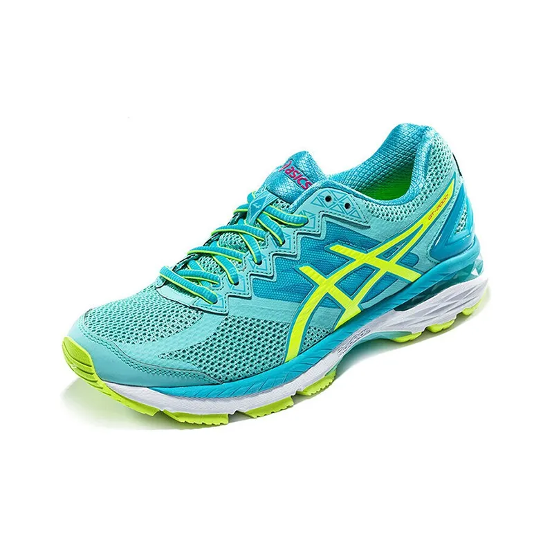 Asics GT-2000 4 Running Shoes Women's Low-Top Blue/Yellow-1
