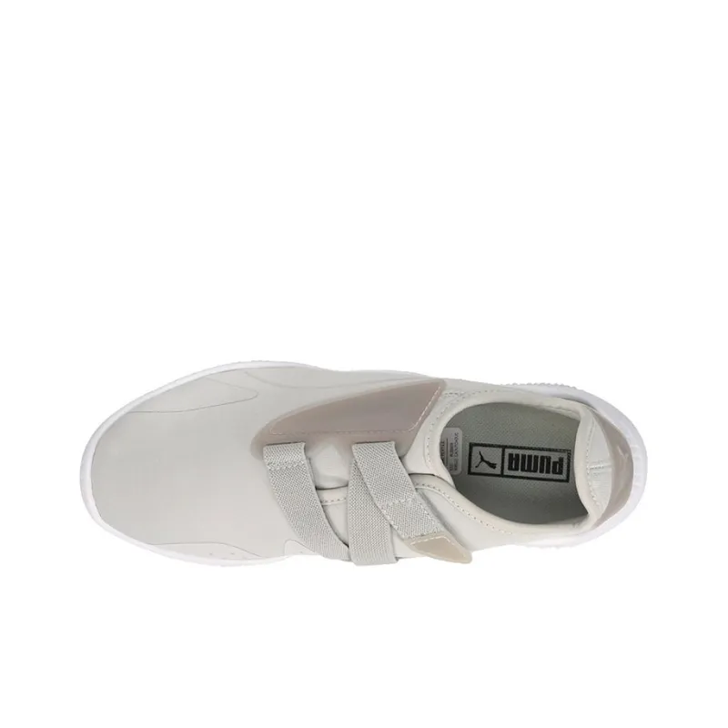 PUMA Porsche Legacy Speedcat Non-slip Wear-resistant Shock Absorption Low-Top Running Shoes Men's White Gray-3
