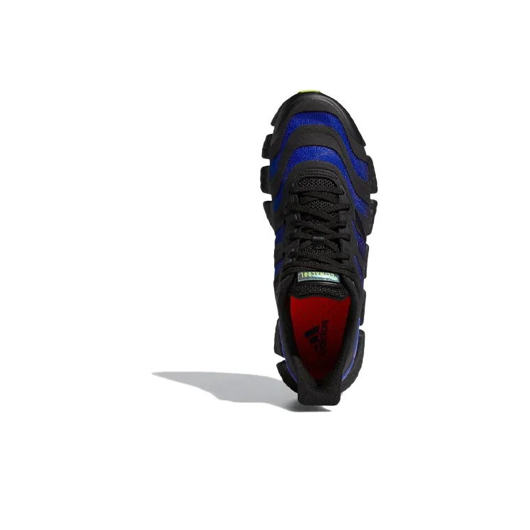 Adidas Climacool Vento Windy Anti-Slip Wear-Resistant Low-Top Running Shoes Unisex Black Blue-4