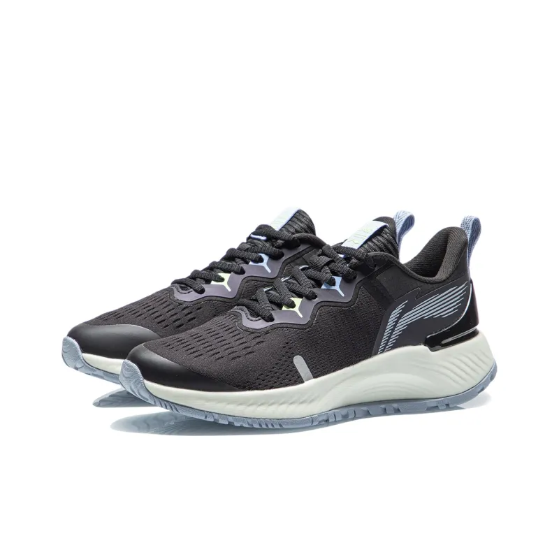 LINING Shadow Essential 'Black White Blue' Women's-2