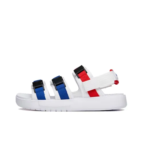 ANTA Beach Sandals Men ANTA White/Royal Blue