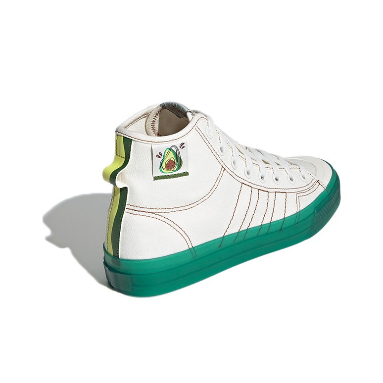Adidas Originals Originals Nizza Hi Rf 'White Green' US M 9