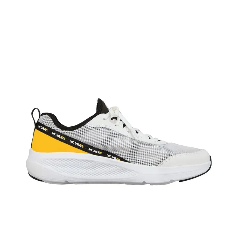Skechers GO RUN Elevate Cushioning Anti-Slip And Wear-Resistant Low-Top Casual Running Shoes Men's White-1