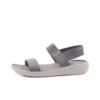 Crocs Literide 'Light Gray White' Women's