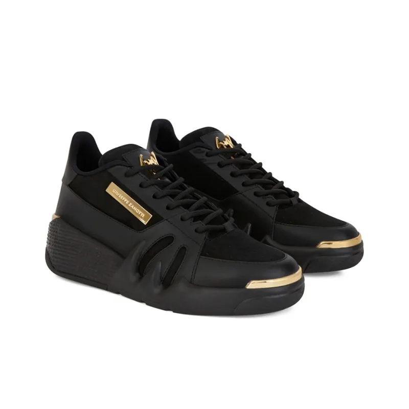 Giuseppe Zanotti Tonal Panelled Perforated Sneakers Women's-1