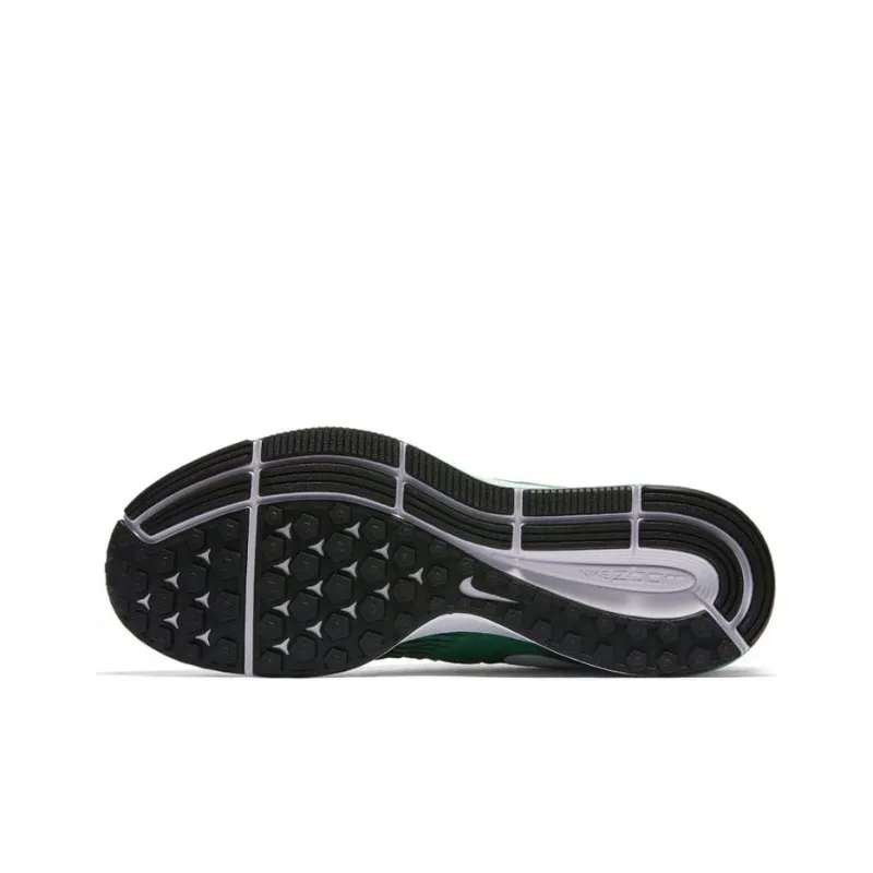 Nike Pegasus 33 Running Shoes Men Low-Top Black/Green-5