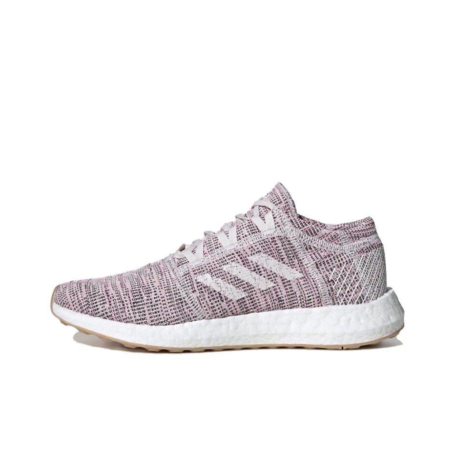 Adidas Pureboost Go Running Shoes Women s Low Top Pink White POIZON