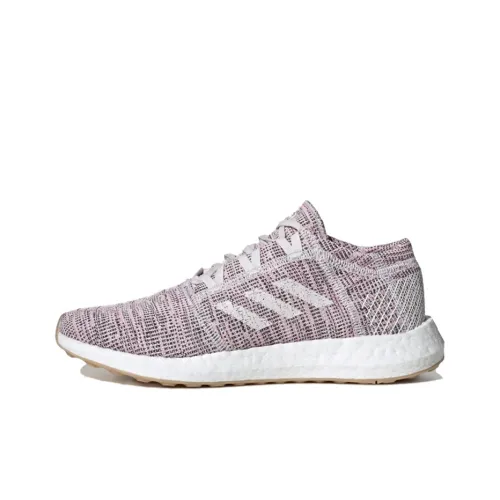 Adidas Pureboost Go Running Shoes Women's Low-Top Pink/White