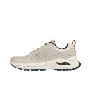 Skechers ARCH FIT BAXTER Axter Cushioned Anti Slip And Wear Resistant Lightweight Low Top Casual Shoes Men's Taupe