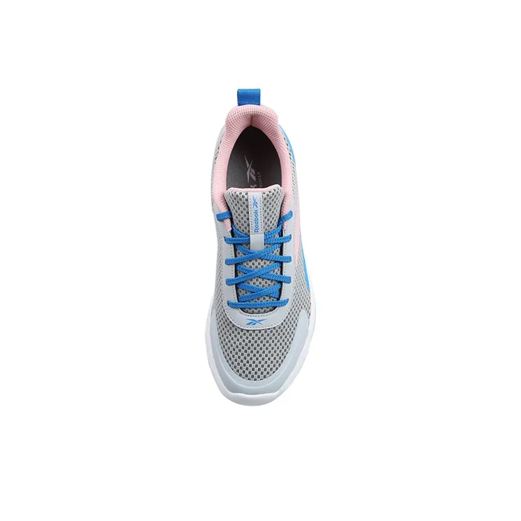 Reebok Fast Approach Cushioning Anti-Slip And Wear-Resistant Low-Top Running Shoes Women's Gray Pink Blue-3