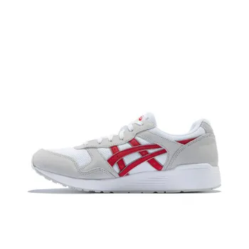 Asics Lyte trainer GreyRed 'Grey Red'