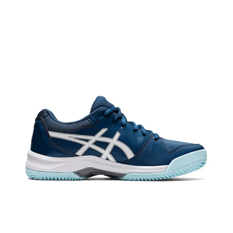 Asics Gel-Dedicate 7 Clay Anti-Slip Wear-Resistant Low-Top Tennis Shoes Women's Indigo-1