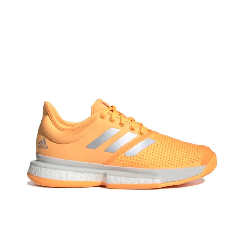 Adidas SoleCourt 'Flash Orange' Women's-1
