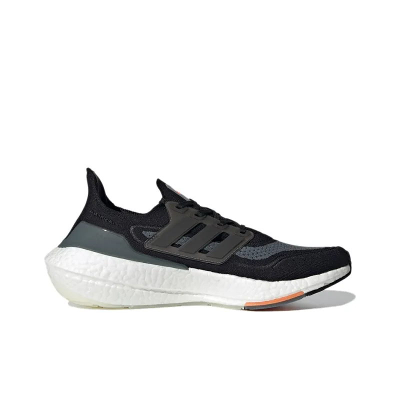 Adidas Ultra Boost 21 Black Blue Oxide Screaming Orange-1