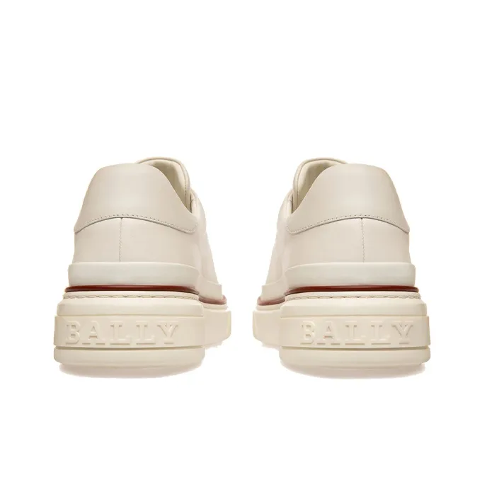 BALLY Stylish Skateboarding Shoes Men's White-3